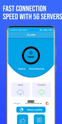 5G VPN 2023- Secure VPN 2023 android App screenshot 2